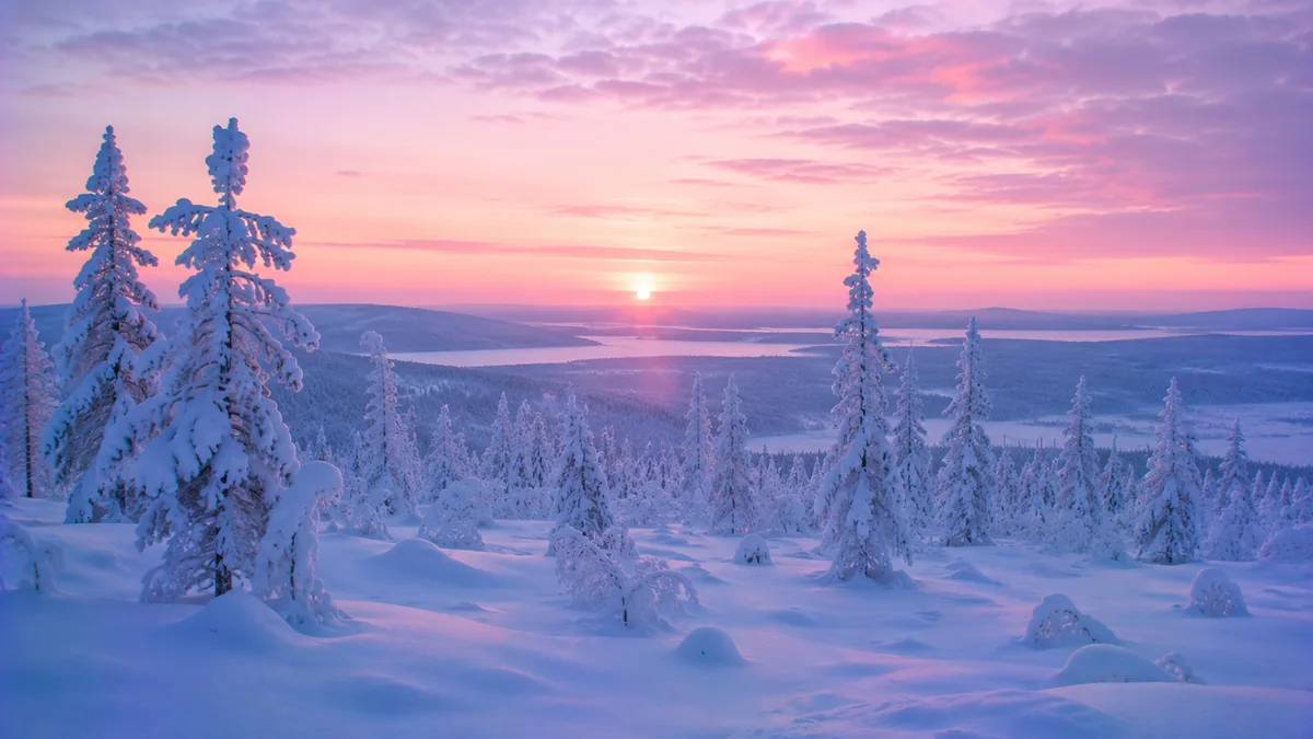 Amanecer ártico